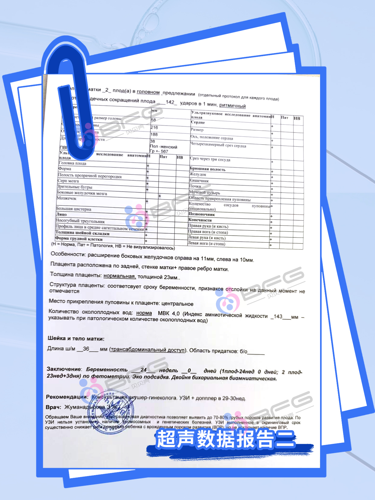 BFG助孕|龙凤宝宝，茁壮成长